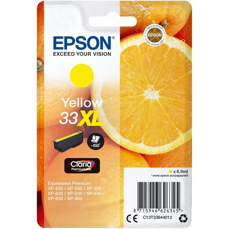 Epson 33 XL Couleur T33XL Orange