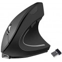 Souris ergonomique sans fil rechargeable 1600 DPI 5 boutons