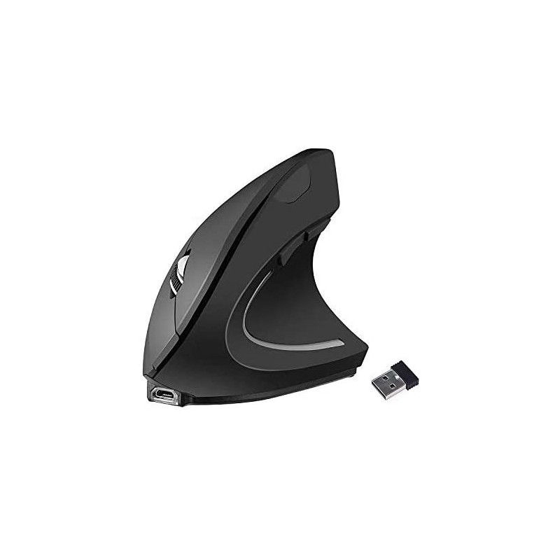 Souris Sans Fil Bluetooth 5.4 Et 2,4 GHz - 1600 DPI, Ergonomique, Pour PC Et Ordinateur Portable