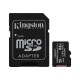 Carte mémoire microSD SDHC Kingston Canvas Select Plus A1 V10 UHS-I