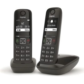 Téléphone fixe Gigaset AS690 Duo DECT/GAP (2 combinés)