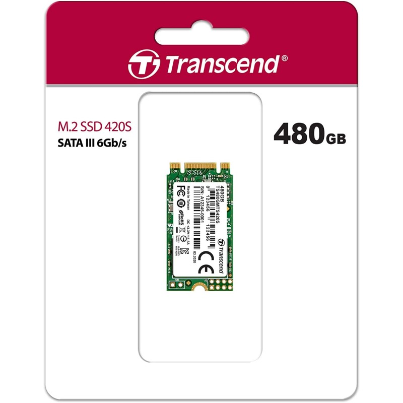 Disque dur SSD interne KINGSTON SSD 480Go