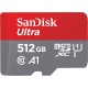 Carte mémoire SanDisk Ultra MicroSDXC 512Go CL10 U1 A1