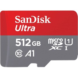 Carte mémoire SanDisk Ultra MicroSDXC 512Go CL10 U1 A1