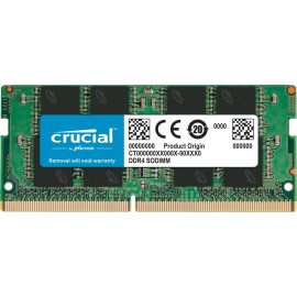 Mémoire Dimm DDR4 1.2V 2666 Mhz 16 Go CL19 Crucial