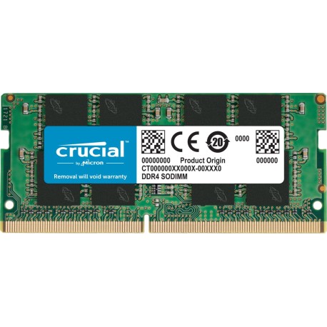 Mémoire Dimm DDR4 1.2V 2666 Mhz 16 Go CL19 Crucial