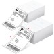 Etiquettes adhésives 10,2x15,2cm pour imprimante thermique (rouleau de 500)