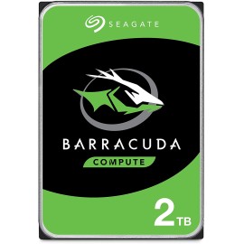 Disque dur interne 3.5" Seagate Barracuda 2To 2000Go SATA3 7200rpm 256Mo cache ST2000DMZ08