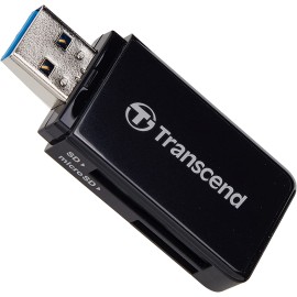 Lecteur de carte SD et Micro-SD USB 3.0 Transcend