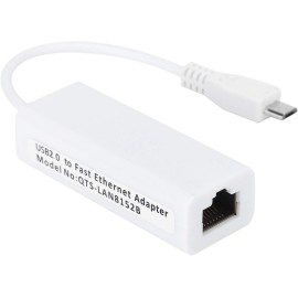 Adaptateur réseau micro-USB 10/100 vers RJ45