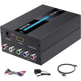 Convertisseur audio numérique SPDIF + Toslink vers analogique RCA + Jack