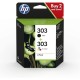 HP 303 Noir + 303 Couleur Combo pack