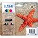 Epson multipack 603 T03 Noir, Cyan, Magenta, Jaune T03U6 Etoile de mer