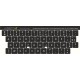 Kit stickers autocollants laminés AZERTY pour clavier Mac