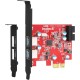 CARTE CONTROLEUR PCI EXPRESS USB 3.0 INATECK KT4006