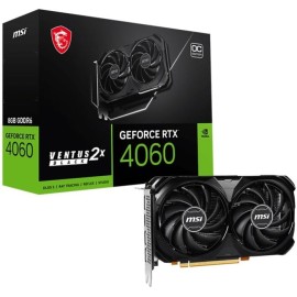 Carte graphique MSI GeForce RTX 4060 Ventus 2X Black 8G OC