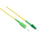 Câble fibre optique OM3 LC/UPC à LC/UPC multimode duplex 50/125um LSZH 200m