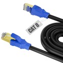 Câble RJ45 Cat 8 S/FTP 40Gbps 2000MHz 5m (non CCA)