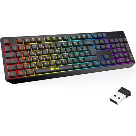 Clavier USB rétroéclairé Klim Chroma