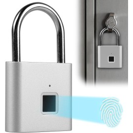 Cadenas à empreintes digitales rechargeable