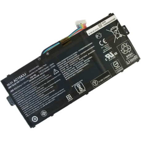 Batterie C15A3J AC15A8J KT.00303.017 pour Acer Chromebook 11 C735 CB3-131 C738T CB5-132T
