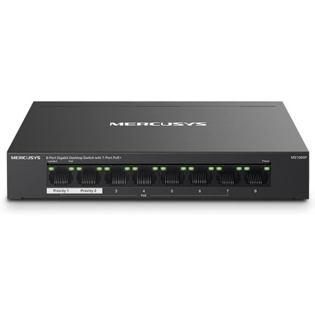 Switch D-Link DGS-1008P 8 ports Gigabit (4 ports POE) Switch D-Link DGS-1008P 8 ports Gigabit (4 ports POE)