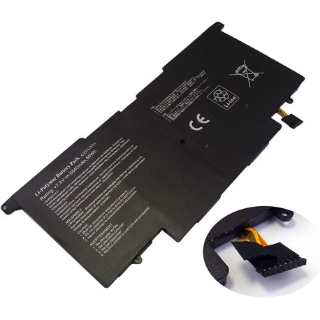 Batterie compatible C21-UX31 pour ordinateur Asus Zenbook