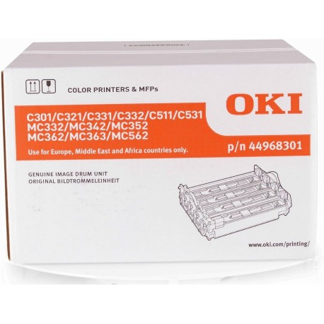 Toner Pack compatible OKI MC363dn (4 toner XL Noir, Cyan, Magenta, Jaune)