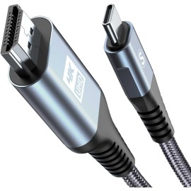Câble USB Type C vers HDMI 4K 60Hz pour MacBook Pro 2017/2016, Samsung Galaxy S9/S8/Note 9/Note 9 etc