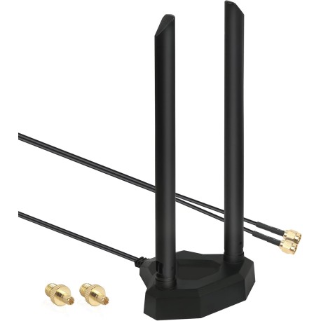 Antenne 4G LTE MIMO 8dBi SMA/TS9 avec câble RG174 2m