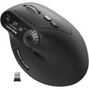 Souris ergonomique sans fil rechargeable 4000 DPI boutons programmables sur écran LCD
