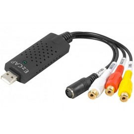Boitier USB 2.0 acquisition audio-vidéo (RCA + SVHS)