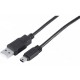 Câble USB A/M - Mini-USB 5 pin B 1m