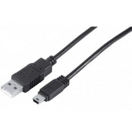 Câble USB A/M - Mini-USB 5 pin B 1m