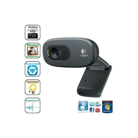 Webcam HD Logitech C270