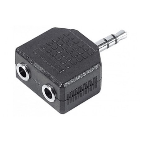 Doubleur adaptateur jack 3.5 stéréo