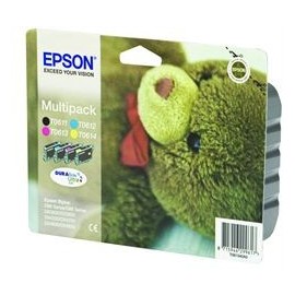 Epson multipack Noir, Cyan, Magenta, Jaune T0615 Ourson