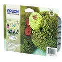 Epson multipack Noir, Cyan, Magenta, Jaune T0615 Ourson