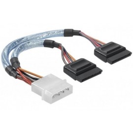 Adaptateur Molex vers 2 SATA