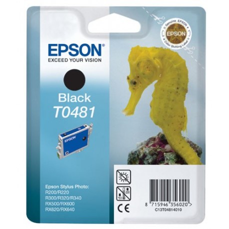 Epson Noir T0481 Hippocampe